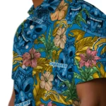 Los Angeles Chargers Hawaiian Shirt – Hibiscus Tiki Jungle