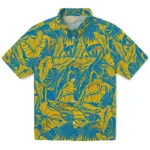 Los Angeles Chargers Hawaiian Shirt – Monstera Layer