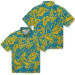 Los Angeles Chargers Hawaiian Shirt – Monstera Layer