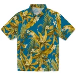 Los Angeles Chargers Hawaiian Shirt – Palm Leaves