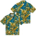 Los Angeles Chargers Hawaiian Shirt – Palm Leaves