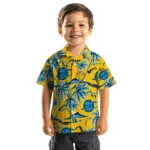 Los Angeles Chargers Hawaiian Shirt – Palm Sunset