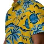 Los Angeles Chargers Hawaiian Shirt – Palm Sunset