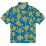 Los Angeles Chargers Hawaiian Shirt – Palm Tree Motif