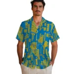 Los Angeles Chargers Hawaiian Shirt – Turtle Lines