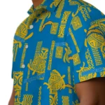 Los Angeles Chargers Hawaiian Shirt – Turtle Lines