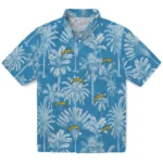 Los Angeles Chargers Hawaiian Shirt – Vintage Palm Tree