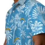 Los Angeles Chargers Hawaiian Shirt – Vintage Palm Tree