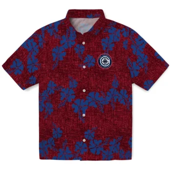los angeles clippers hibiscus petals red hawaiian shirts best selling