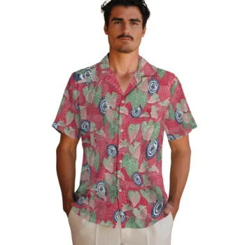los angeles clippers anthurium overlay red hawaiian shirts fashion forward