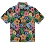 Los Angeles Clippers Hawaiian Shirt – Brilliant Hibiscus Garden