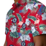 Los Angeles Clippers Hawaiian Shirt – Flamingo and Hibiscus