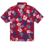 Los Angeles Clippers Hawaiian Shirt – Hibiscus Flower Design