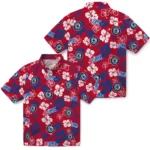 Los Angeles Clippers Hawaiian Shirt – Hibiscus Flower Design