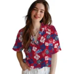 Los Angeles Clippers Hawaiian Shirt – Hibiscus Flower Design