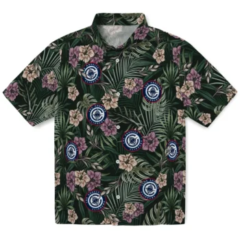 los angeles clippers hibiscus leaves pattern green hawaiian shirts best selling