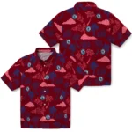 Los Angeles Clippers Hawaiian Shirt – Palm And Clouds