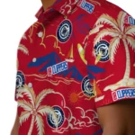 Los Angeles Clippers Hawaiian Shirt – Palm Tree Island