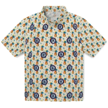 los angeles clippers pineapple delight beige hawaiian shirts best selling
