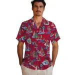 Los Angeles Clippers Hawaiian Shirt – Simpsons Christmas