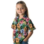 Los Angeles Dodgers Hawaiian Shirt – Brilliant Hibiscus Garden