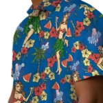 Los Angeles Dodgers Hawaiian Shirt – Hawaiian Girls Design