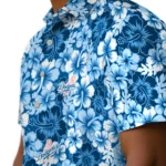 Los Angeles Dodgers Hawaiian Shirt – Hibiscus Blooms