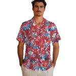 Los Angeles Dodgers Hawaiian Shirt – Hibiscus Overlay