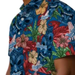 Los Angeles Dodgers Hawaiian Shirt – Hibiscus Tiki Jungle