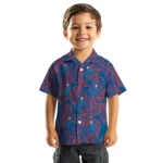 Los Angeles Dodgers Hawaiian Shirt – Leaf Outline