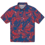 Los Angeles Dodgers Hawaiian Shirt – Monstera Layer