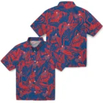 Los Angeles Dodgers Hawaiian Shirt – Monstera Layer