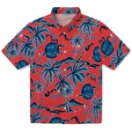 Los Angeles Dodgers Hawaiian Shirt – Palm Sunset
