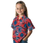 Los Angeles Dodgers Hawaiian Shirt – Palm Sunset