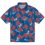 Los Angeles Dodgers Hawaiian Shirt – Palm Tree Motif