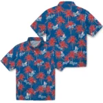 Los Angeles Dodgers Hawaiian Shirt – Palm Tree Motif