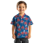 Los Angeles Dodgers Hawaiian Shirt – Palm Tree Motif
