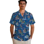 Los Angeles Dodgers Hawaiian Shirt – Simpsons Christmas