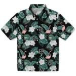 Los Angeles Kings Hawaiian Shirt – Flamingo and Hibiscus
