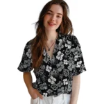 Los Angeles Kings Hawaiian Shirt – Hibiscus Flower Design