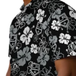 Los Angeles Kings Hawaiian Shirt – Hibiscus Flower Design