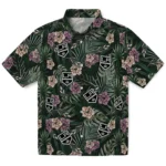 Los Angeles Kings Hawaiian Shirt – Hibiscus Leaves Pattern