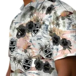 Los Angeles Kings Hawaiian Shirt – Hibiscus Seaside