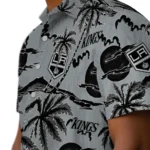 Los Angeles Kings Hawaiian Shirt – Palm Sunset