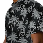 Los Angeles Kings Hawaiian Shirt – Palm Tree Motif