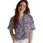 Los Angeles Lakers Hawaiian Shirt – Anthurium Overlay