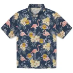 Los Angeles Lakers Hawaiian Shirt – Flamingo Hibiscus