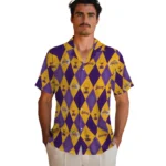 Los Angeles Lakers Hawaiian Shirt – Golfing Plaid
