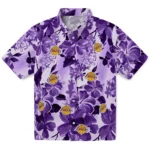 Los Angeles Lakers Hawaiian Shirt – Hibiscus Arrangement
