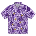 Los Angeles Lakers Hawaiian Shirt – Hibiscus Blooms